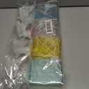 Youngever 5 Pack Empty Plastic Spray Bottles, Assorted Color Square Spray Bottles for Hair and Cleaning Solutions (12 Ounce)