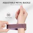DaQin Elastic Sport Nylon Band Compatible with Fitbit Versa 2 Watch Bands Women Men, 5 Pack Adjustable Stretchy Solo Loop Wristband for Versa/Versa Lite/SE/Fitbit Versa 2 Bands Women of Smartwatch