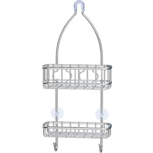 Simple Houseware Stainless Steel Bathroom Hanging Shower Head Caddy Organizer (24 x 10.2 x 4.2 inches)