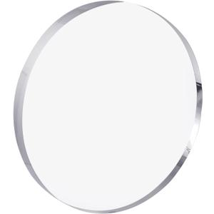 CiaoHER 1in Thickness 12in Diameter Acrylic Disc Display Block Clear Polished Round Pedestal Stand Riser 12" x 12" x 1", 1 Pack
