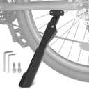 RUTU Bike Kickstand,Adjustable Adult Bicycle Kickstand for 24"-29" Ebike,Mountain Bike,Fat Tire Bike,40mm apart Aluminium Alloy Rear Kick stand