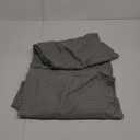 Full Bed Skirt - Full Size Bed Skirt 14 Inch Drop with Split Corners, Pleated Waffle Weave Bed Skirt,Tailored Dust Easy Fit, Machine Washable (Grey, Full - 14" Drop)