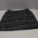 IDEALSANXUN Womens High Waist Plaid Skirt Bodycon Pencil Wool Mini Skirts (Medium, Tweed Black New)