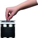 Bistro 13.5oz Bistro Barista Electric Milk Frother, Automatic Temperature Control, Boil-Dry Protection, Black