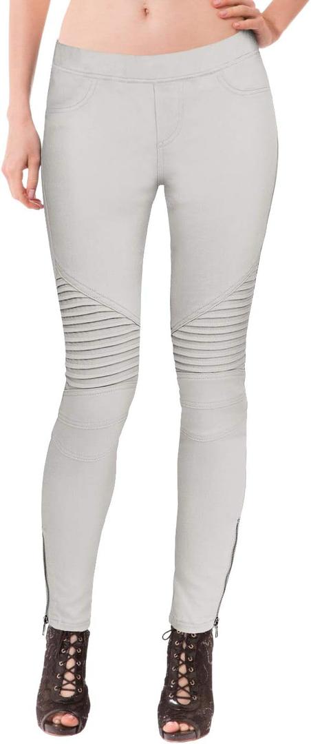 Hybrid & Company Women Fashion Designer Joggers (X-Large, Light Grey)