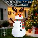 FEED GARDEN 6 Inch 500 Pack Galvanized Landscape Staples Plant Cover Pins 11 Gauge Tent Stakes Garden Stakes Landscaping Fabric SOD Pins Yard Spikes for Decoration Weed Barrier Fabric