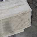 DNYN King Platform Bed with Stylish Headboard & USB Port Design,Easy Assembly & Noise Free & No Box Spring Needed, Beige