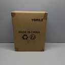 Outdoor Rug 5x8 ft Waterproof, Reversible Outdoor Plastic Straw Rug for Patios Clearance, Outdoor Area Rug Carpet RV Mat for Camping Backyard Deck Porch (Black&white-cross)