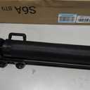 KISKIZ 72" Wide Reinforced Retractable Baby Gates Extra Wide Dog Gate/Black
