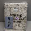 LIVEBOX Sage Green Runner Rug Non-Slip 2.5x8 - Oriental Bedroom Rugs Long Hallway Rugs for Home Decor, Low-Pile Vintage Carpet for Bathroom, Non-Slip Soft Carpet Throw Rug for Laundry Room