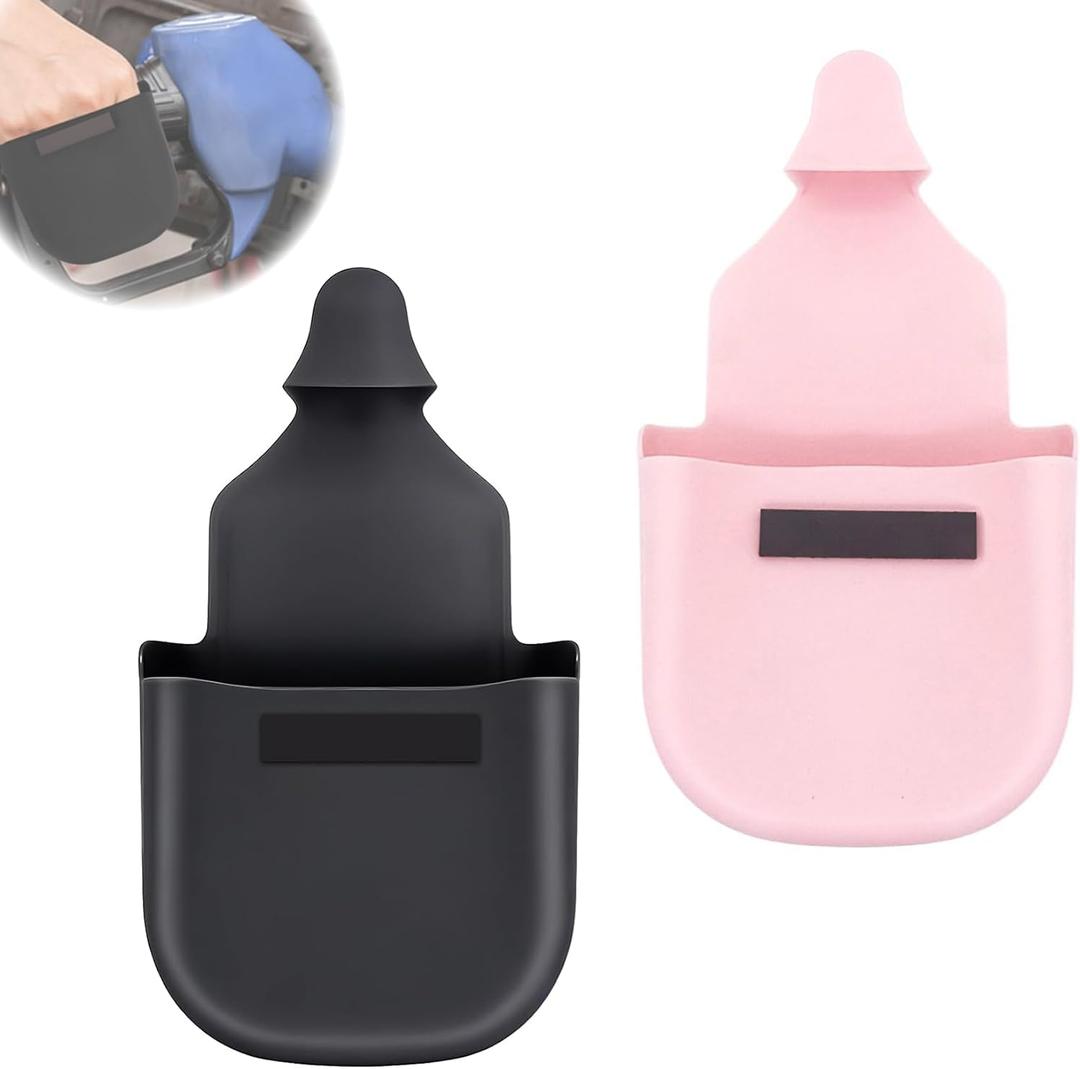 2 Pcs Gas Pump Glove,Silicone Gas Glove,Reusable Silicone Fuel G love, Protect Hands From Filthy Gas Pump Handles And Keypads, Durable And Universal