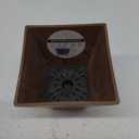 Novelty Artstone 35069 Ella Square Planter, Rust 6"