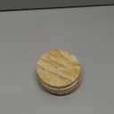 Thirstystone Cinnabar Brand, Multicolor All Natural Sandstone-Durable Stone with Varying Patterns, Every Coaster Is An Original, 4 inch round