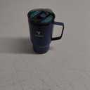 Reduce Hot1 18 oz Hot1 Stainless Steel Insulated Mug with Temperature Adjusting Lid - Dual-Wall Vacuum, Cupholder Friendly - Keeps Drinks Hot for 6 Hours - Ideal for Coffee, Tea & Other - Mineral Blue