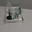 AprElm Rechargeable Electric Foot Callus Remover with 3-Sizes 120Pcs Sandpaper Discs, Professional 1000RPM 3-Speed Control Electric Foot File (E7 Black)