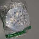 Snap-in Shower Drain Cover 4-1/4 inch Shower Strainer Grid Round (1, Chrome)