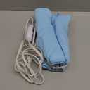 Sunbeam XL Heating Pad for Back Neck and Shoulder Pain Relief with Sponge for Moist Heating Option Extra Large 12 x 24" Blue