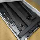 Adjustable Overbed Bedside Table, Hospital Bed Table with Wheels, Portable Rolling Desk, Mobile Small Standing Desk, Rolling Laptop Stand, Computer Cart (29.92inch)