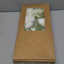Ling's Moment Fake Flowers Box, Artificial Faux Greenery Stems Silk Hydrangea Foam Rose for Wedding Bouquets Centerpieces Table Decorations Floral Picks Arrangements, White & Cream, Deluxe Combo