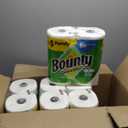 Bounty Quick Size Paper Towels, White, 8 Family Rolls = 20 Regular Rolls 
