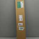 SKOLOO Wall Mounted Coat Rack 38", 10 Hooks, Bamboo, Shaker Style, Natural