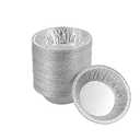 Waytiffer (50 Pack Pie Pans 5 inch,Mini Pie Tins HEAVY-DUTY Disposable Aluminum Foil Tart,pie Pans for Baking Personal Mini Pies, Easily Stack & Store, Freeze & Reheat