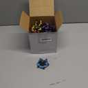 40 Pack Funny Sensory Fidget Toy Transformable Chain Robot Finger Toy DIY Deformation Robot Mechanical Spinners Stress Relief Autistic Gifts for Adult Teen Prize Stuffer Party Favor (Classic) (Stylish Color)