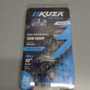 Premium 10 Inch Chainsaw Chain 3/8" LP Pitch, 050" Gauge, 40 Drive Links, German Steel, fits MAKITA, ECHO, Remington RM1035P, Worx WG309, Sun Joe SWJ803E, Craftsman - and more - S40 (3 Chains)