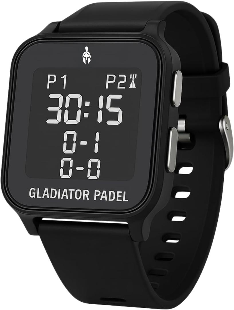 Score Keeper Watch for Pickleball, Tennis, Padel & Ping Pong - Digital Wristwatch with Alarm, Stopwatch & Clock | Water Resistant, Lightweight & Easy