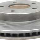 ACDelco Silver 18A1424A (19241825) Non-Coated Front Disc Brake Rotor