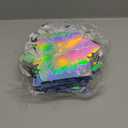 Kolldenn 24 Pack Winter Snowflake Gift Bag Holographic Snowflake Party Favors Gift Bags with Handle Paper Candy Treat Goodie Princess Bags for Wonderland Holiday Birthday Party Supplies