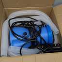 Basic Series 530 GPH Above Ground Pool Filter Pump | ETL Certified Pool Filter Pump with GFCI, Enhances Water Clarity, Effectively Removes Impurities from Water - Dark Blue