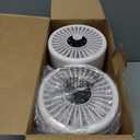 2 Pack ZXBEER Air Purifiers for Home Bedroom H13 True HEPA Air Filter, 20dB Small Air Purifier with 360 Air Inlet, Remote Control Nightlight Timer, Portable Air Purifier for Home, Living Room (White)