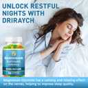 (2 Packs) Magnesium Glycinate Gummies for Adults & Kids, Magnesium Malate chewable 400mg,