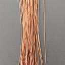 Wire Wrapper Head Pins 3" 24 Gauge Copper