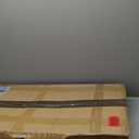 Hoolerry 5 Pcs Wire Shelf Covers Foamed PVC Wire Rack Covers for Removable Closet (Not Wood) Pantry Shelves for Cabinet Bathroom Kitchen Shelving Decoration(Black,36x16inch)