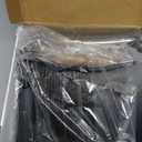 Upgraded Grill Table Shelf for Kettle Grills 22 Inch, Side Table Shelf Replaces Weber Master Touch & Original Charcoal Grill, Grill Accessories for Weber Kettle, Outdoor Steel BBQ Table Shelf