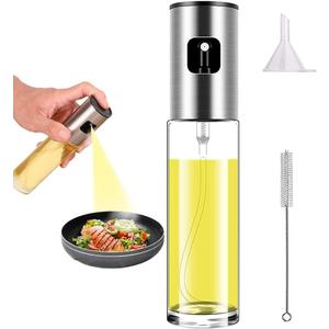 Olive Oil Sprayer for Cooking Oil Spritzer Mister for Air Fryer Canola Vinegar Vegetable Oil Portable Mini Bottle Kitchen Gadgets for BBQ/Pan/Salads/Baking (1 Pack)