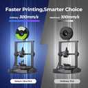Soleyin PLA Filament 1.75mm, Neatly Wound 3D Printer Filament 1kg Spool (2.2lbs), High-Speed Printing, Dimensional Accuracy ±0.02mm, Strong Toughness No Warping, Fit Most FDM 3D Printers,Black