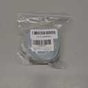 36 Ft Weather Stripping Door Seal Strip Tape,Silicone Door Draft Stopper,Self Adhesive Shower Door Bottom Seal and Door Insulation Strip for Door Frame Windows and Glass Gaps (Transparent, 25mm) (1 in x 36 ft)