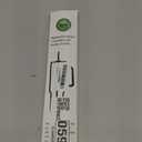 AIERSA Metal Straws for 40oz Tumbler Replacement,12 Inch Reusable Stainless Steel Straw Compatible Stanley Cup, 6pcs Large Straws with Cleaning Brush for Stanley Cup Accessories (silver)