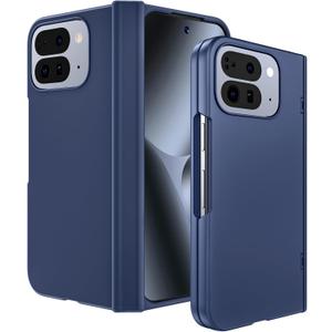 VEGO for Google Pixel 10 Pro Fold Case Rugged Hard Shell Anti-Scratch Shockproof [Built-in Screen Protector & Hinge Protection]Full-Body Protection Slim Fit Phone Cover for Pixel 10 Pro Fold 2025-Blue