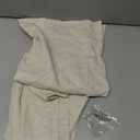 jinchan Linen Pinch Pleated Kitchen Curtains 24 Inch 2 Panels Natural Linen Tier Curtains Back Tab Beige Farmhouse Cafe Light Filtering Small Window Drapes for Bathroom Laundry Room Beige