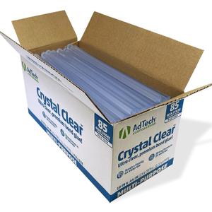 AdTech Hot Glue Sticks 10" Full Size, Clear, 85 Sticks