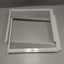 LBG Products Window Air Conditioner Side Panel and Frame Set,AC Accordion Filler Kit,Fits Most 8000BTU Window Air Conditioners,AC Side Panels Frame Kit
