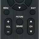 RC3026D Replacement TV Remote Control fit for Hiteker LCD LED HDTV TV RCLCD37A5F E32V7 RCLCD32A7 LCD32A7 RC-E32V7/WT