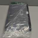 STOREONE Fabric Storage Cube Bins Foldable Organizer Container Collapsible Basket with Lids and Metal Handles, for Home, Bedroom, Closet (Black, 3 Pcs)