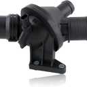 Engine Coolant Thermostat Housing Assembly with Temp Sensor for BMW 228i 320i 328i 428i 528i X1 X3 X4 X5 Z4 2.0L Replace 11538635689 11537633476 11537633477 11537588257 11538648791