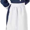 fun shack Florence Nightingale Costume Kids, Florence Nightingale Costume Girls, Civil War Nurse Costume Kids (Small)