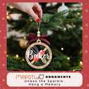 2 x MAPDTWO Baking Ornaments for Christmas Tree - Baking Gifts for Women, Cooking Lovers, Bakers - Baker, Kitchen Christmas Ornament - Cooking Bakery Cake Chef Ornaments - Wood & Acrylic Ornament 2025